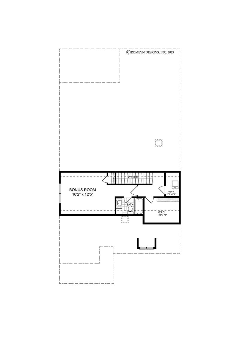 Second floor of the available Ashton with Bonus at Madeira in Acworth, GA